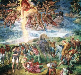 De bekering van Paulus, fresco van Michelangelo