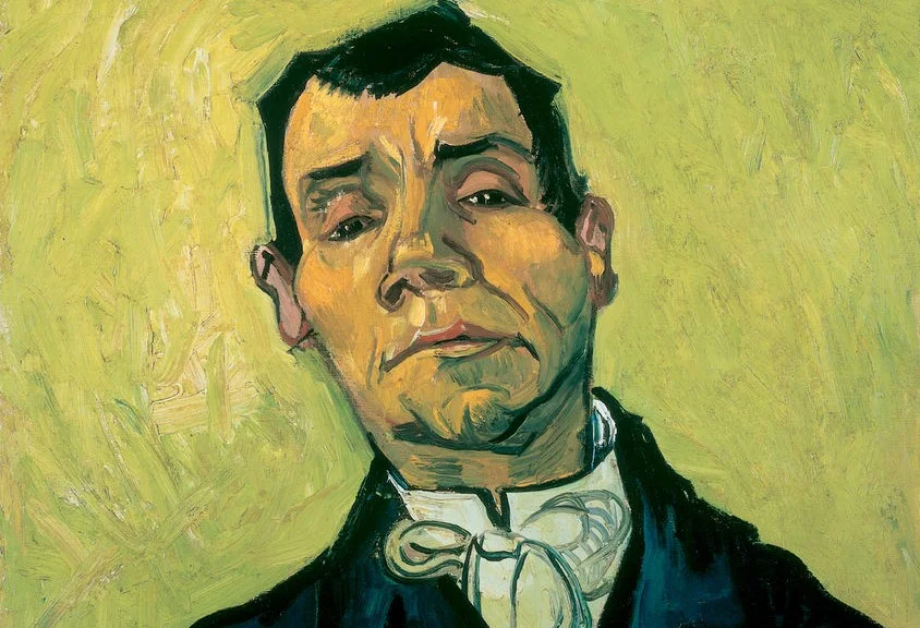 Vincent van Gogh, Portret van een man (Portrait of a man), 1e helft december 1888 - detail