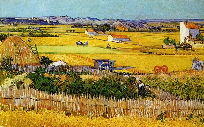 Schilderij dat Van Gogh in Arles maakte