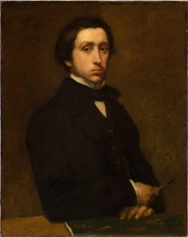 Zelfportret van Edgar Degas