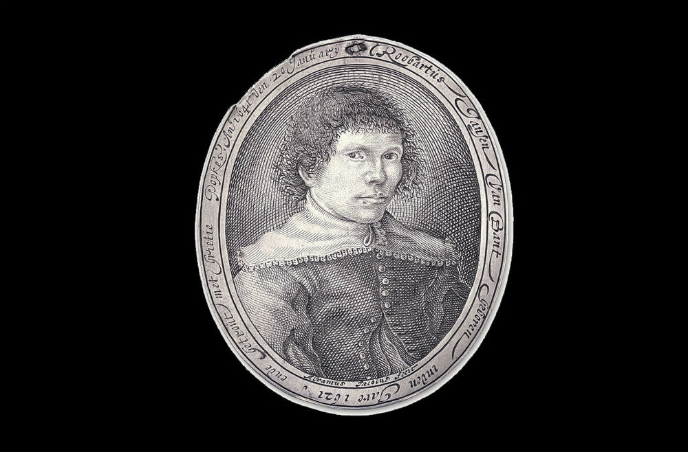 Portretmedaille van Robertus Jansen van Bant (Vereniging Rembrandt)