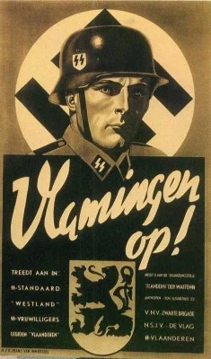 Wervingsaffiche voor de Waffen SS “Standarte Westland” - cc