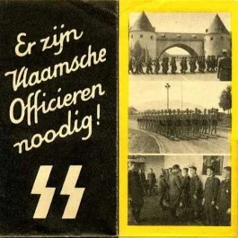 Propaganda voor de officiersschool van de Waffen SS in Bad Tölz (Bron : privé archief familie Daerden)
