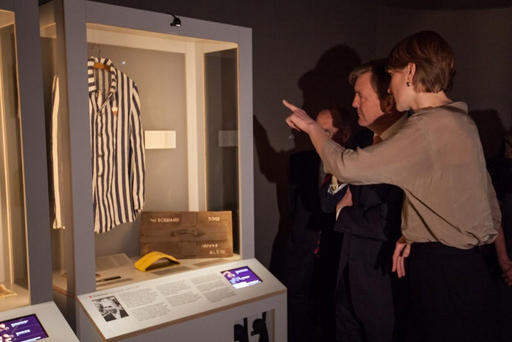 Koning Willem-Alexander bezoekt de tentoonstelling - Foto: Hanne Nijhuis