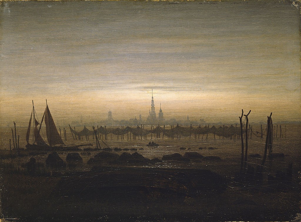 'Greifswald' - Caspar David Friedrich, 1817