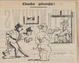 Oude plunje" (afkomstig uit Het nieuws van den dag voor Nederlandsch Indië, 23 sept. 1911)