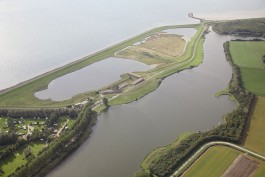 Luchtfoto van het Watersnoodmuseum - cc