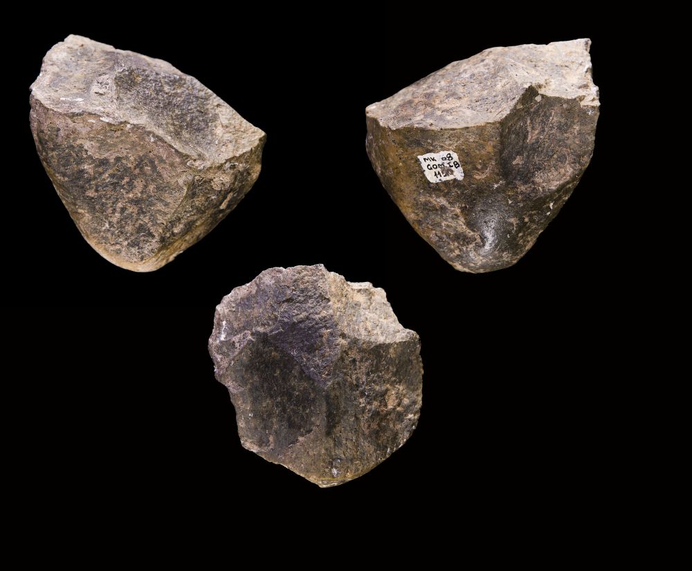 In Ethiopië gewonden 1.7 miljoen jaar oude Oldowanperiode vuistbijlen. Foto: wiki, upload van Didier Descouens
