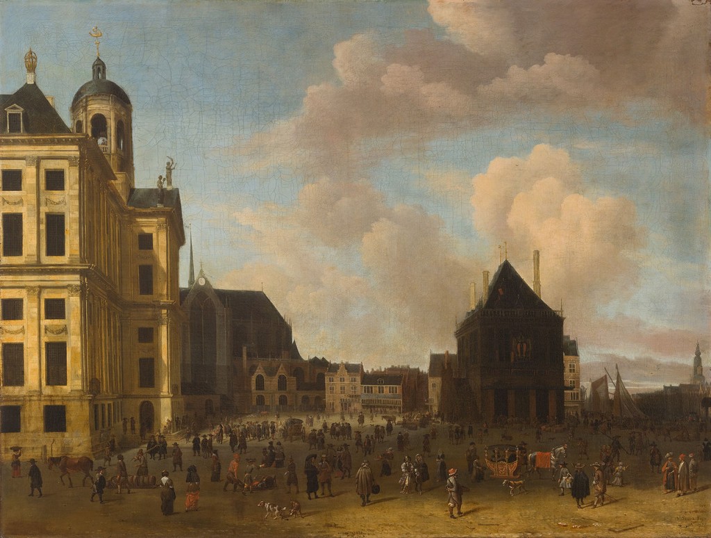 Abraham Storck, De Dam (1675) - Amsterdam Museum