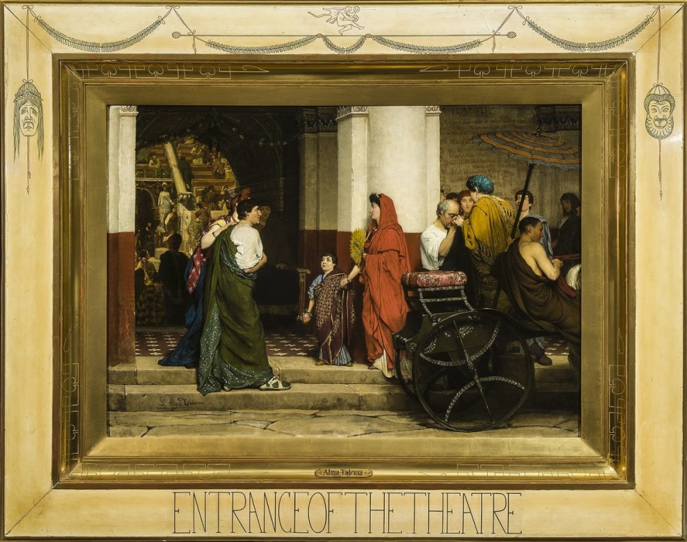 Topstuk van Lourens Alma-Tadema dat onlangs door het Fries Museum werd aangekocht