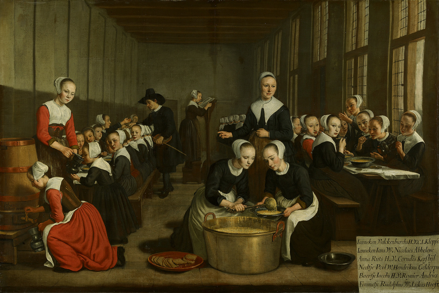 Jan Victors, Het voeden der wezen (ca.1659-60)