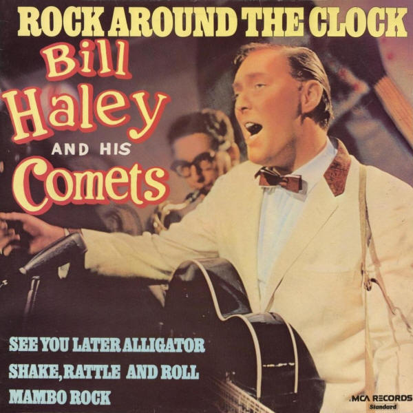  Poster van Bill Haley and His Comets. Bron: rock-ola.be