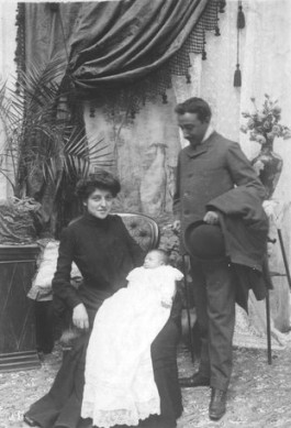 Niceto Alcalá Zamora, Purificación Castillo en hun eerste kind