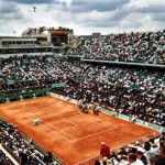 Centre court van Roland Garros