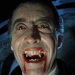 Christopher Lee als Dracula, 1958 (Publiek Domein - wiki)