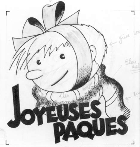 De tekening van Hergé (Veilinghuis Zwiggelaar)