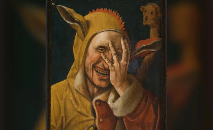 Lachende zot (Jacob Cornelisz. van Oostsanen) - ca. 1500