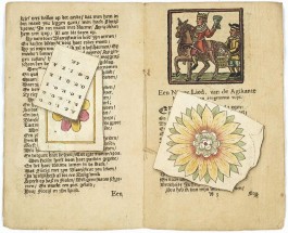 Schijnbedrieger en liedboekje, 1735 (KB)