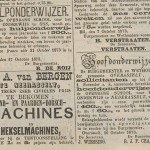 ...advertenties uit de Graafse Courant van 1873...