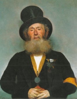 Portret door Petrus Marinus Slager van Christianus Matheus Viegers, 1875 (Rijksmuseum Amsterdam)