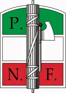 Logo van de Partito Nazionale Fascista (PNF)