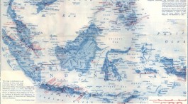 Kaart met de Jappenkampen in Nederlands-Indië (detail)