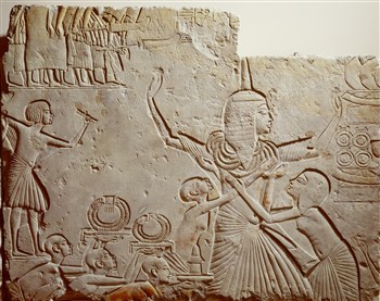 Reliëf uit graf Horemheb (RMO)