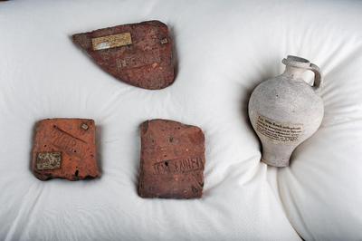 Romeinse objecten uit de collectie van Meermanno, afkomstig van de Brittenburg?