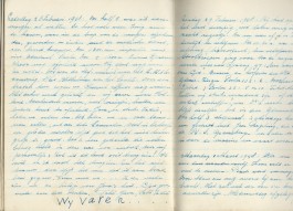 Bladzijden uit het dagboek van Evert-Jan Nijboer.