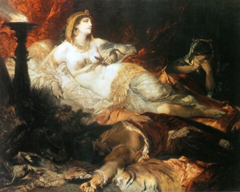 De dood van Cleopatra - Hans Makart