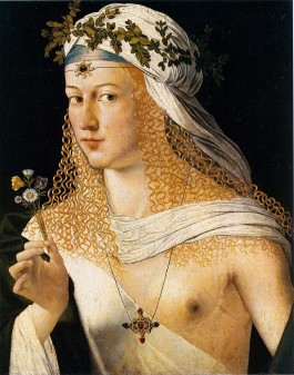 Lucrezia Borgia volgens Bartolomeo Veneziano