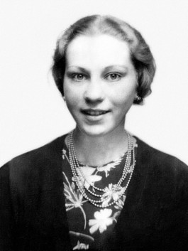 Marie Jalowicz Simon in de jaren 1940