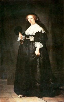 Portret van Oopjen Coppit - Rembrandt van Rijn, 1634
