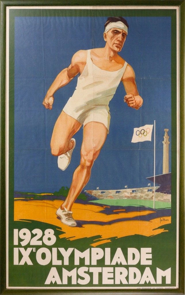 Poster van de Olympische Spelen van 1928