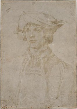 Albrecht Dürer. Portret van Lucas van Leyden. Juni 1521.