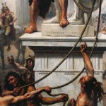 Joseph-Noel Sylvestre, The Sack of Rome by the Barbarians in 410. 1890