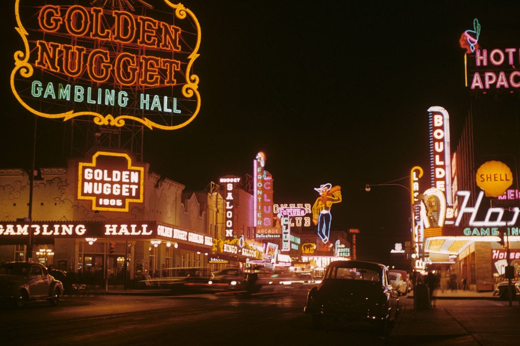 Oude foto van Las Vegas (1952)