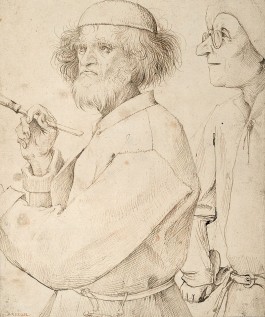 Pieter Bruegel de Oudere, The Painter and the Art Lover (1565, Google Art Project)