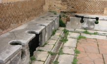 Romeinen waren bang op het toilet
