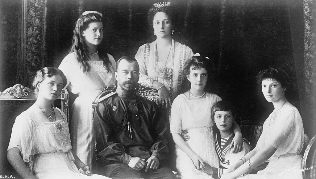 Tsaar Nicolaas II en zijn gezin in 1914 - cc
