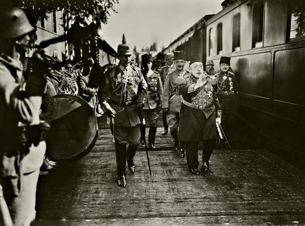 Aankomst Wilhelm II in Constantinopel, 1917 (collectie Huis Doorn)