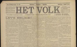 Het volk: antisocialistisch dagblad - 6 augustus 1914