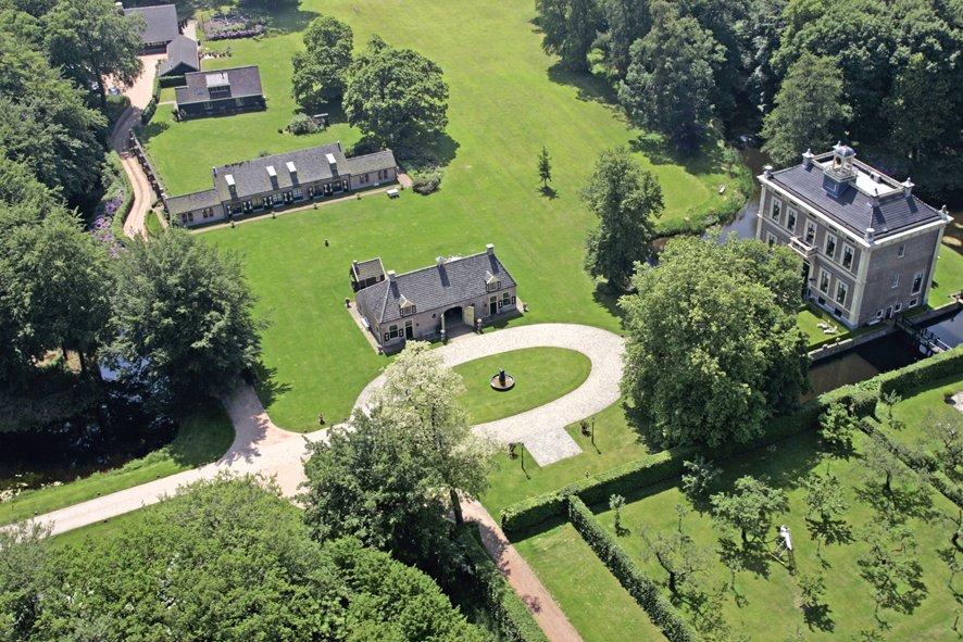 Luchtfoto van Landgoed Den Alerdinck. Bron: www.alerdinck.nl
