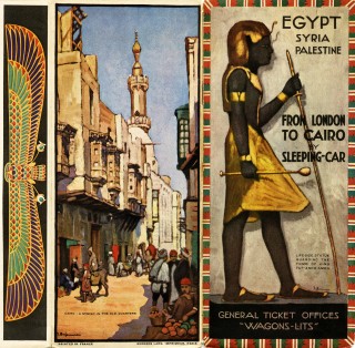 Brochure Londen-Caïro, 1928 (collectie Arjan den Boer)