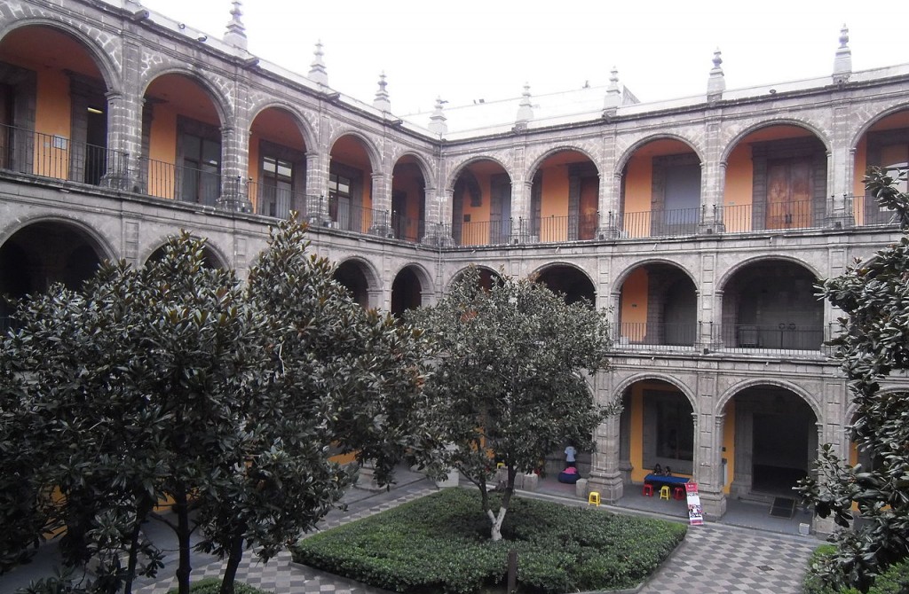 College van San Ildefonso in Mexico Stad (CC BY-SA 3.0 - Patricia Alzuarte Díaz - wiki)