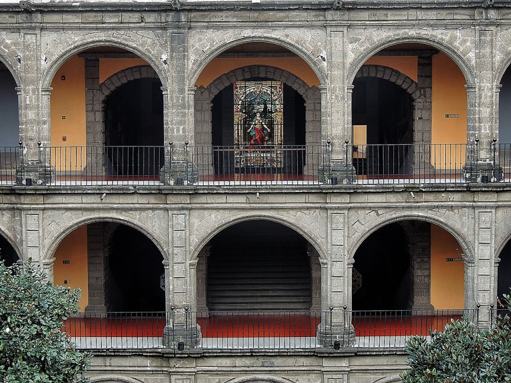 College van San Ildefonso in Mexico Stad (CC BY-SA 3.0 - JOMA-MAC - wiki)