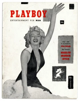 Eerste uitgave van de Playboy, met Marilyn Monroe op de cover