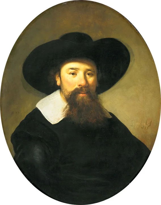 Govert Flinck, Portret van een 44-jarige man, 1637. Mauritshuis Den Haag