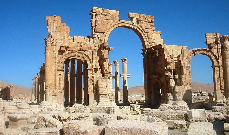 Grote triomfboog in Palmyra