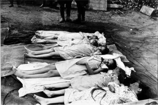 Levenloze lichamen van de kinderen Goebbels